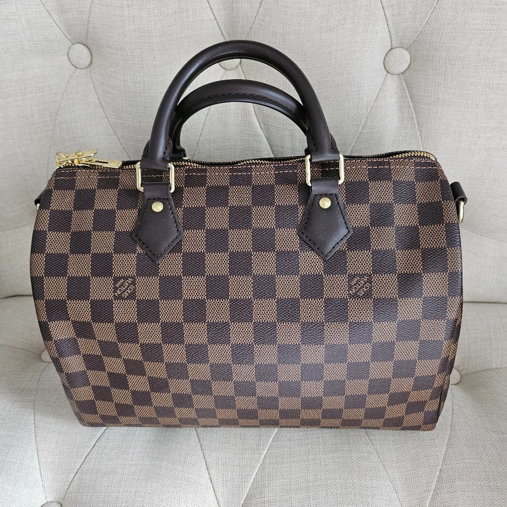 SOLD - Louis Vuitton Speedy Bandouliere Damier 30